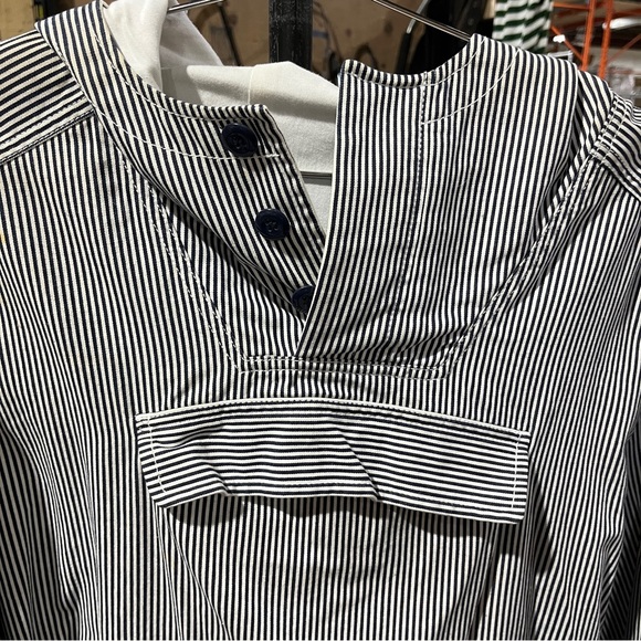 Club Monaco Striped Coat - Picture 2 of 5